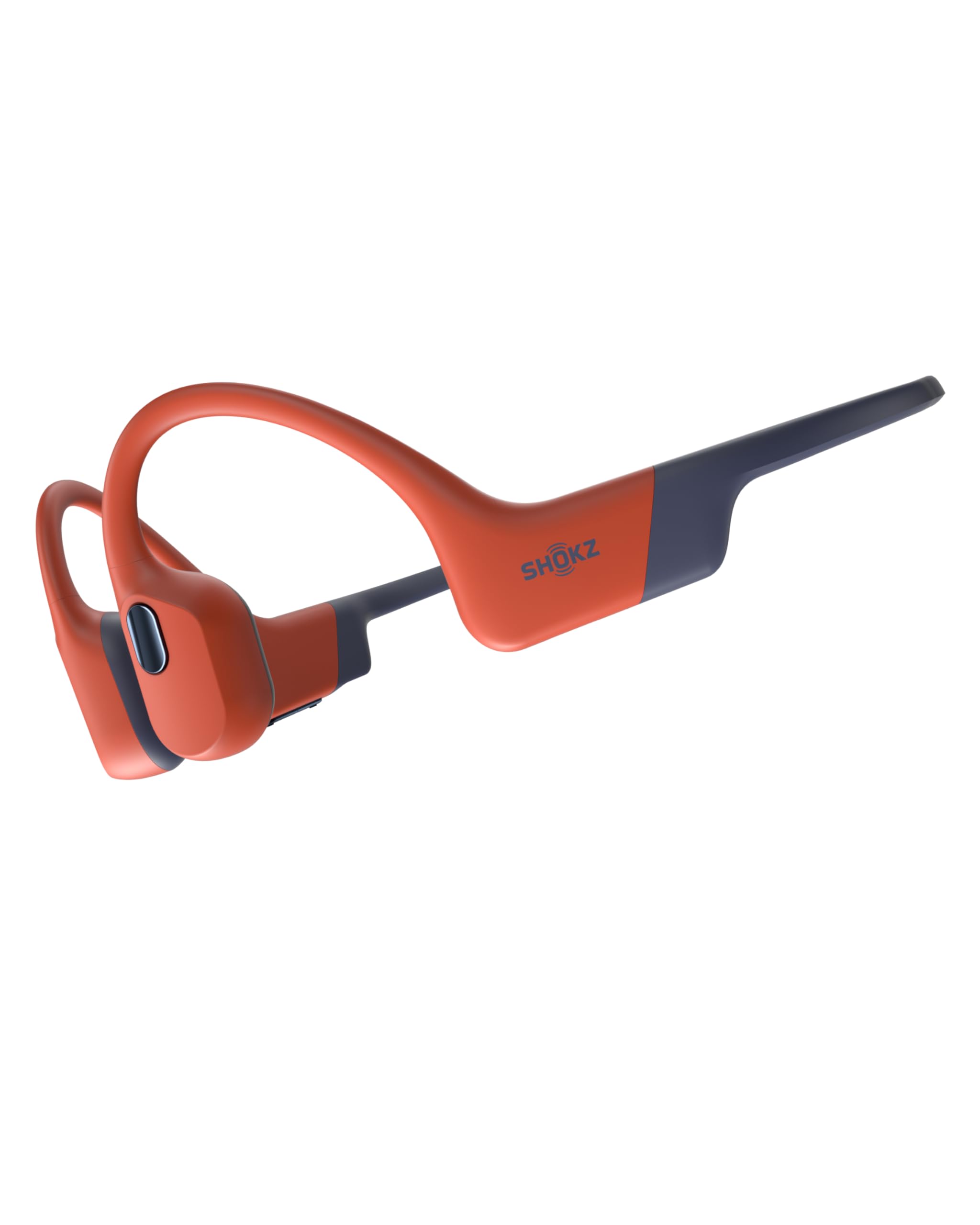 SHOKZ OpenSwim Pro Casque à Conduction osseuse, écouteurs sans Fil à Oreilles Libres, IP68, Bluetooth 5.4, Stockage MP3 32Go, micros à Annulation de Bruit, 9h d’autonomie pour Courir et Nager – Rouge