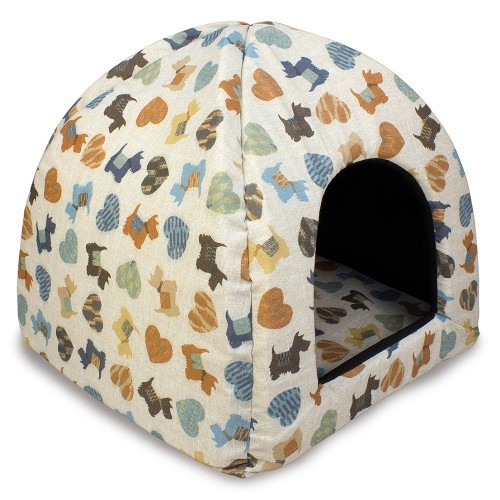 Cama de iglu azul