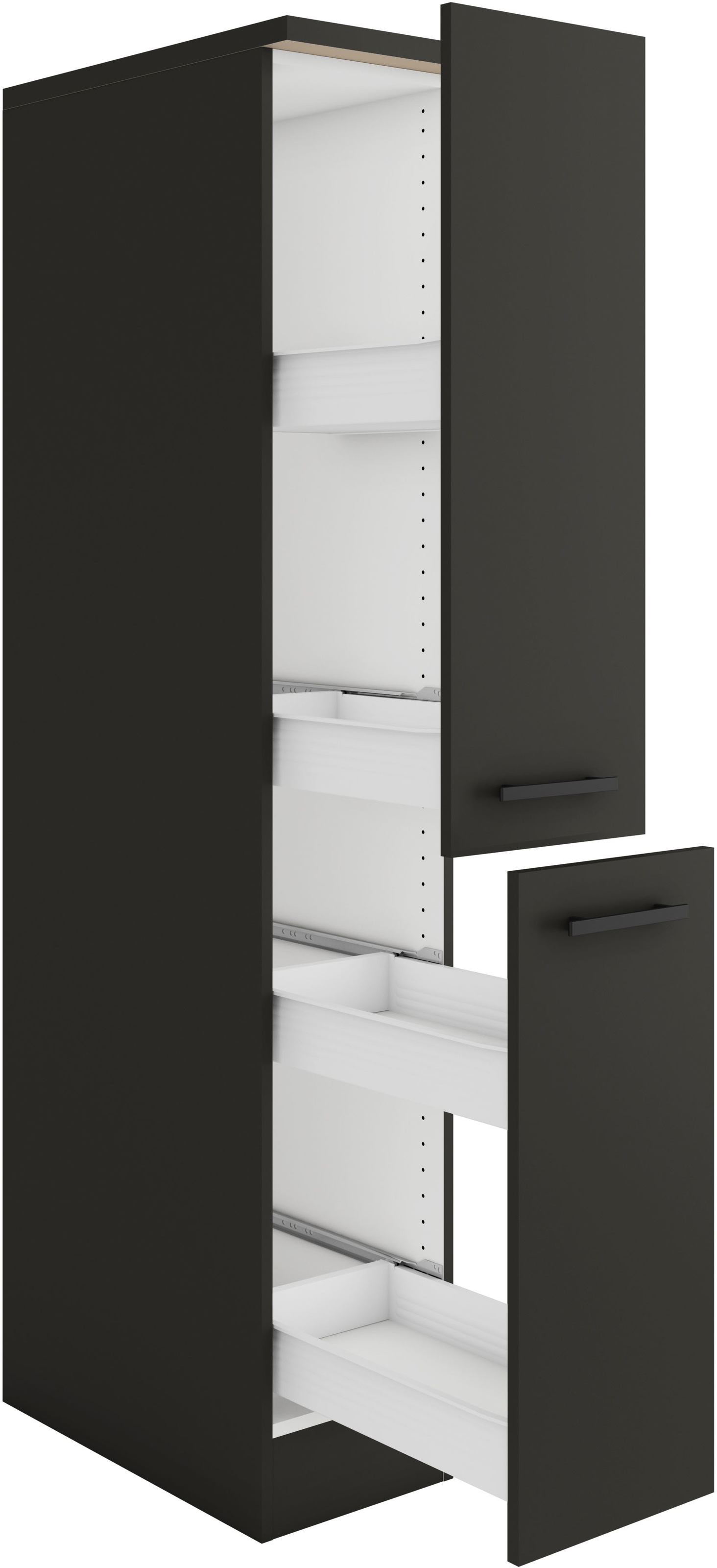 OPTIFIT Apothekerschrank »Palma« Breite 30 cm, Höhe 174,4 cm, 2 Auszüge, 5 Ablagen