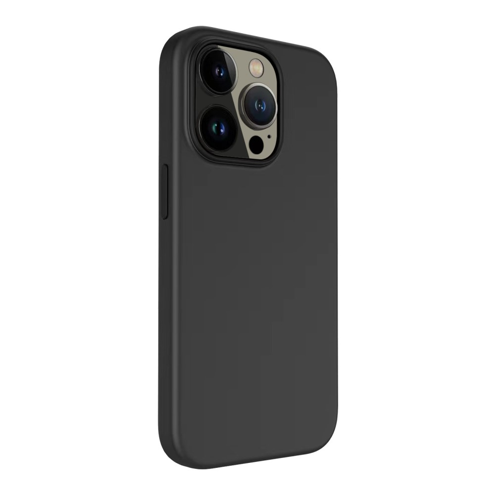 iPhone 14 Pro Soft Touch Hardcase Schutzhülle - Schwarz