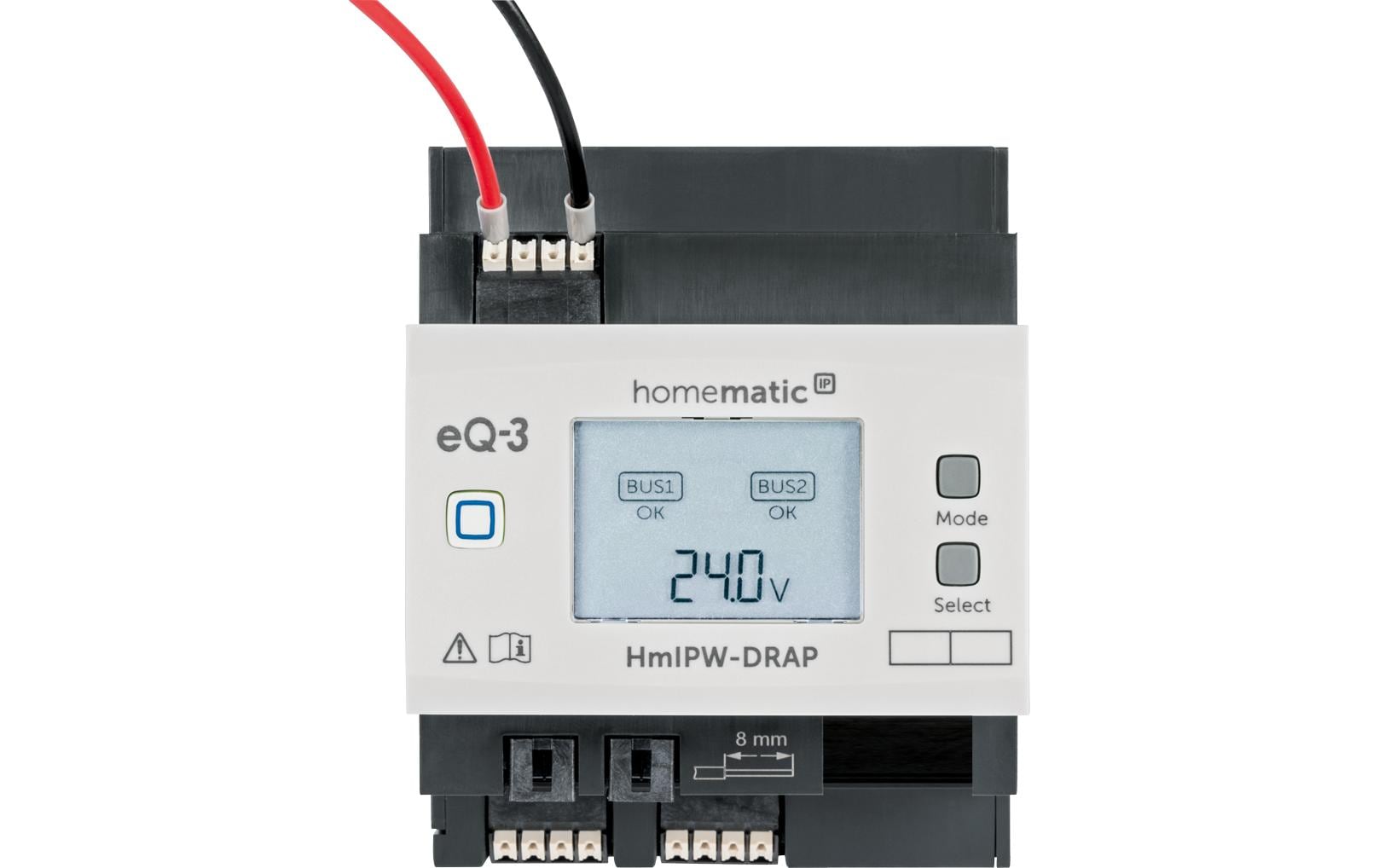 Smart Home Wired Access Point<br>Das Herzstück des Homematic IP Wired Systems – HmIPW-DRAP