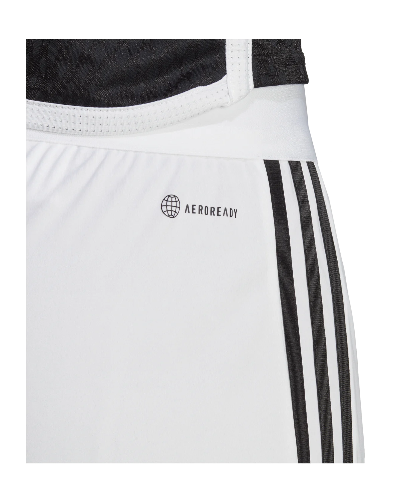 adidas Tiro 23 Short Low Damen Weiss Schwarz