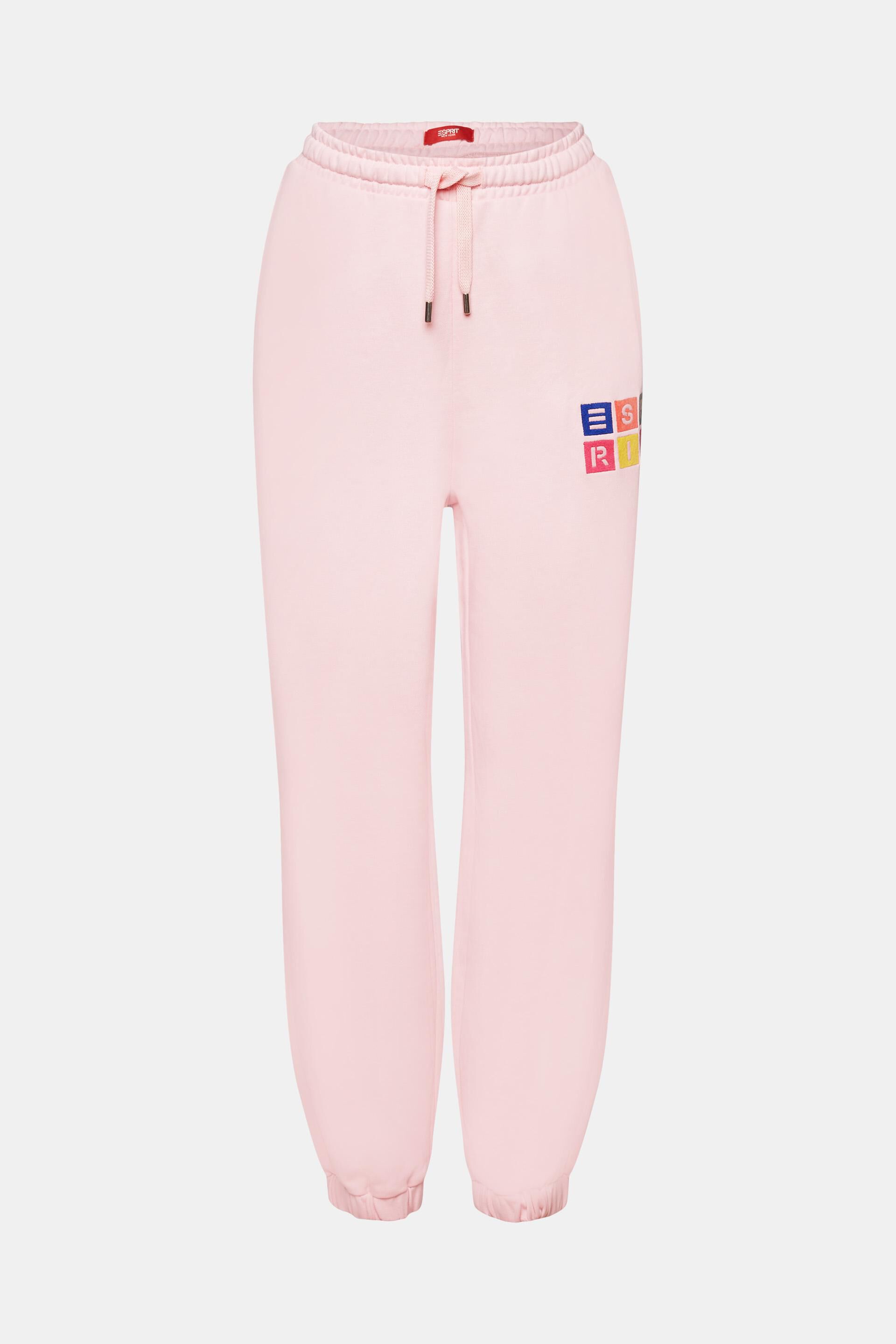 Pantalon de jogging à logo, coton biologique