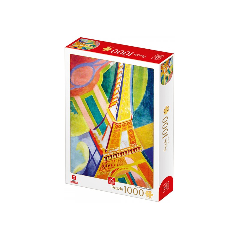 Puzzle 1000 pièces - Robert Delauney - Tour Eiffel