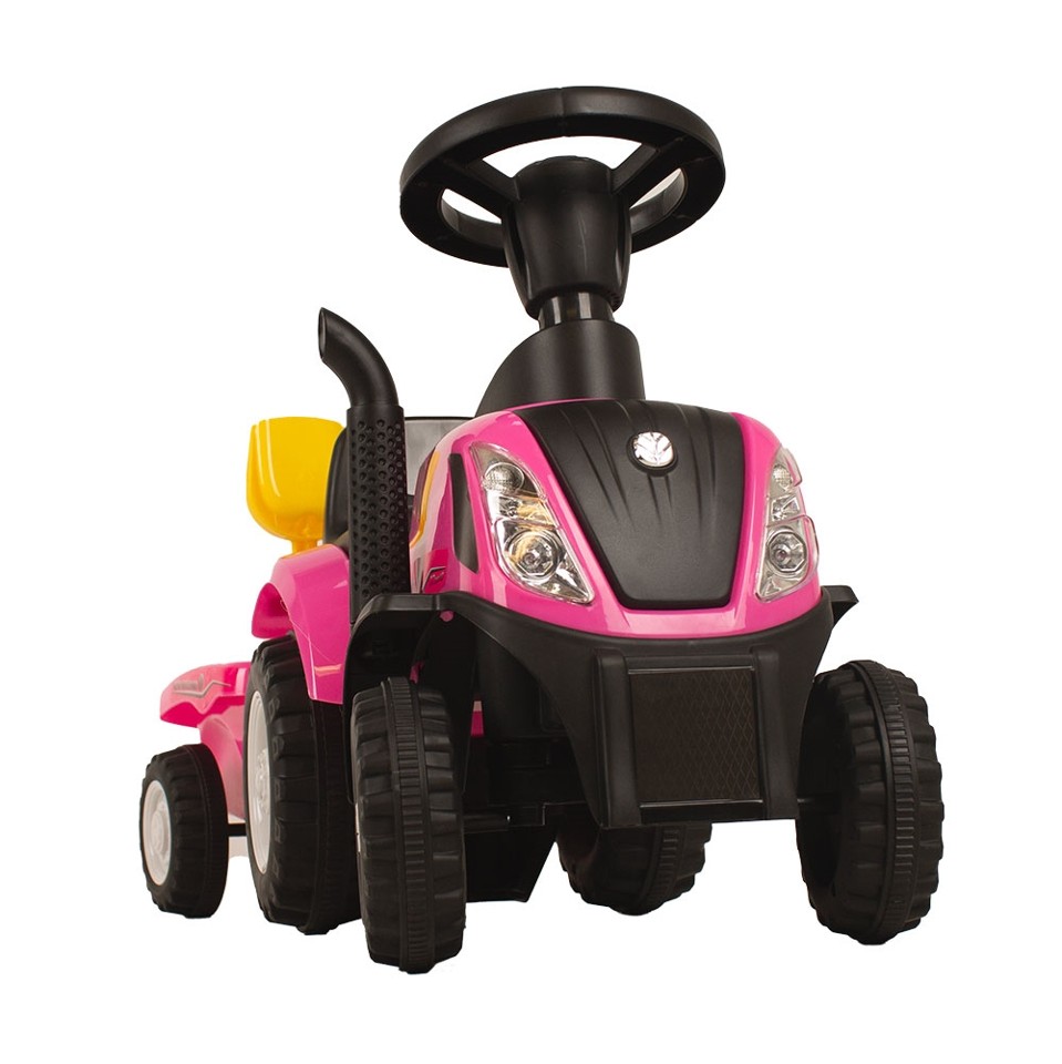 BabyTrold - Traktor Gåbil - Pink