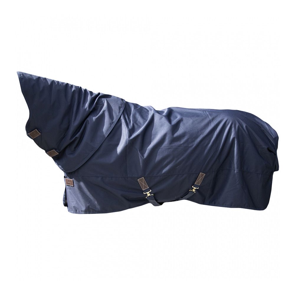 Kentucky ALL WEATHER QUICK DRY 600D 0G - Couverture de paddock + couvre-cou navy