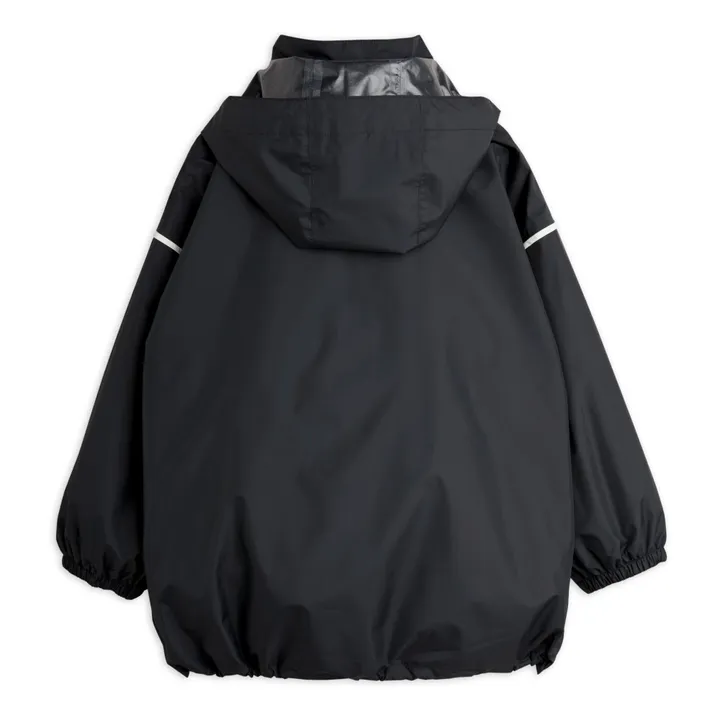 Mini Rodini Veste Coupe-Vent Sport Matière Recyclée | Noir