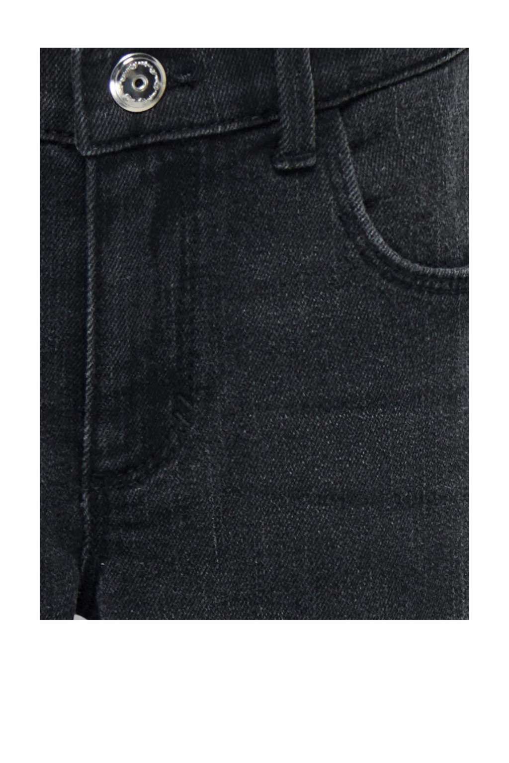 KIDS ONLY GIRL wide leg jeans black denim