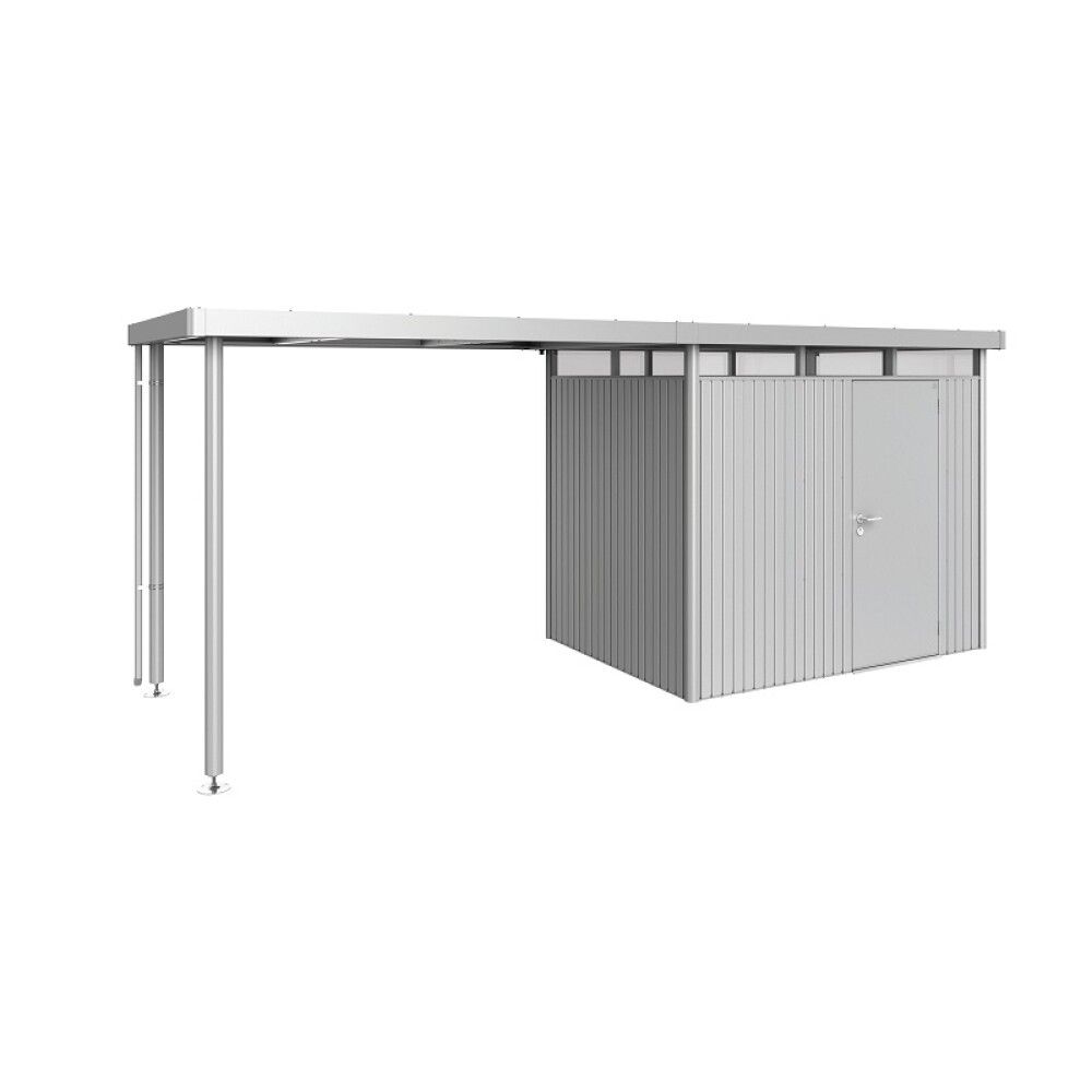 SIDETAK BIOHORT TIL REDSKAPSBOD HIGHLINE H2 METALLIC SØLV