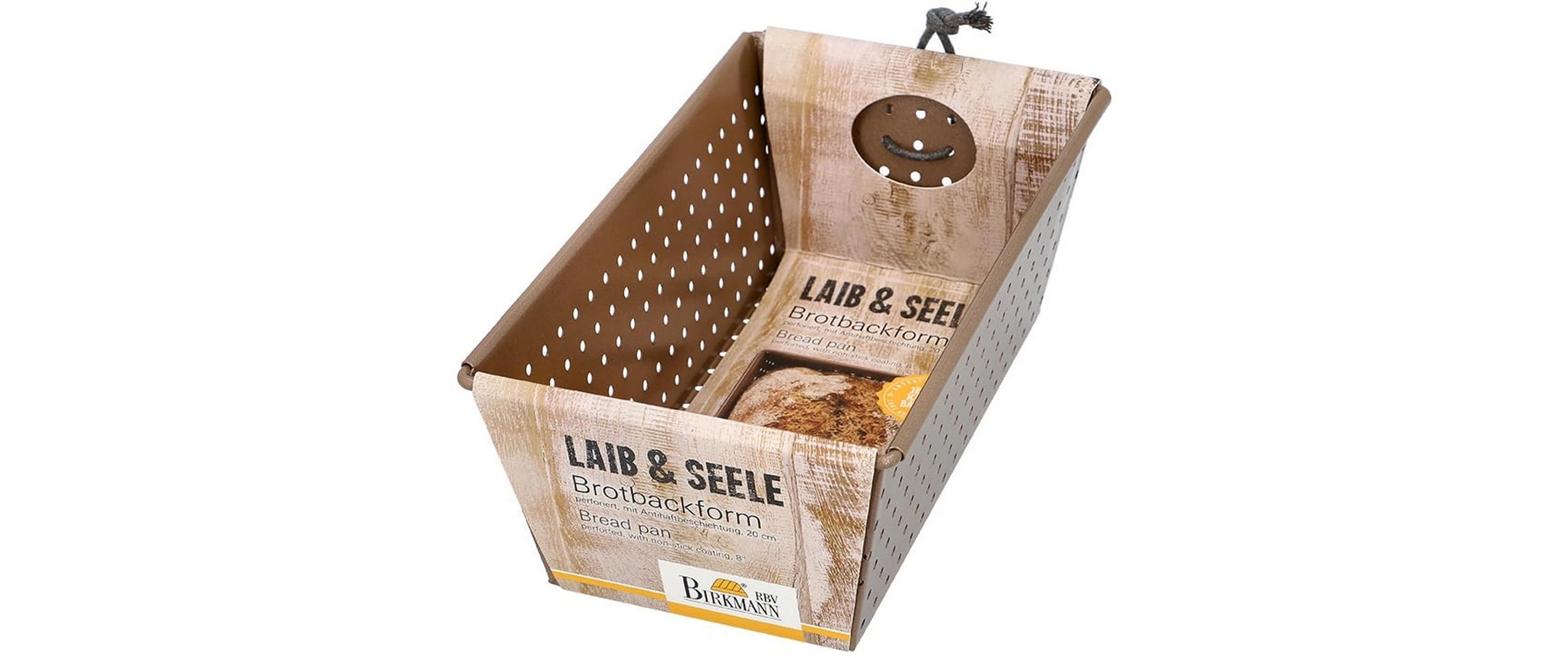 Brot-Backform Laib und Seele 11.5 cm x 20 cmBackform für knusprige Brote