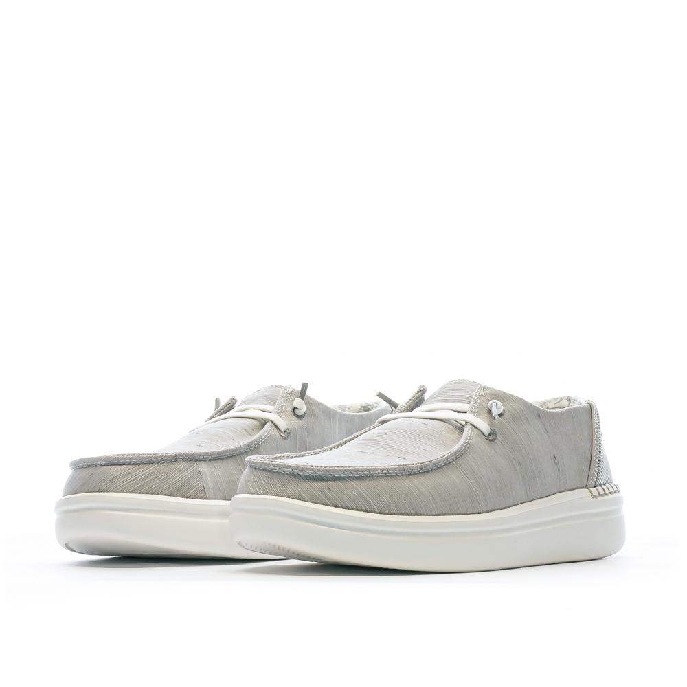 Hey Dude Chaussures Grises Femme Hey Dude Wendy Rise