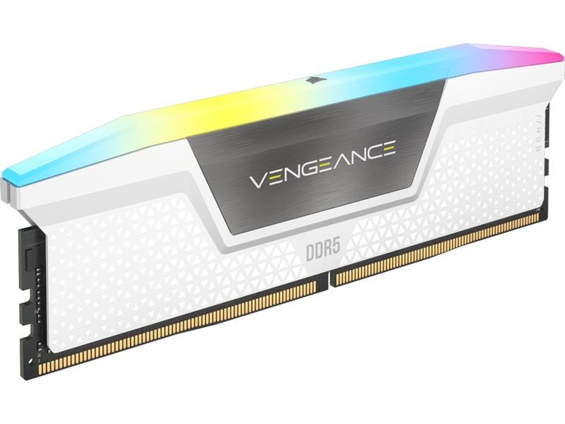 Corsair DDR5-RAM Vengeance RGB 6400 MHz 2x 16 GB High-Performance Arbeitsspeicher mit Multi-Zone-RGB-Beleuchtung