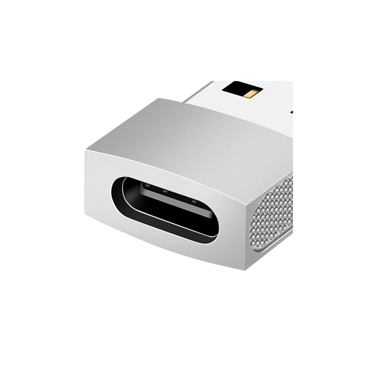 Adapter, USB-C til USB 2.0 Sort