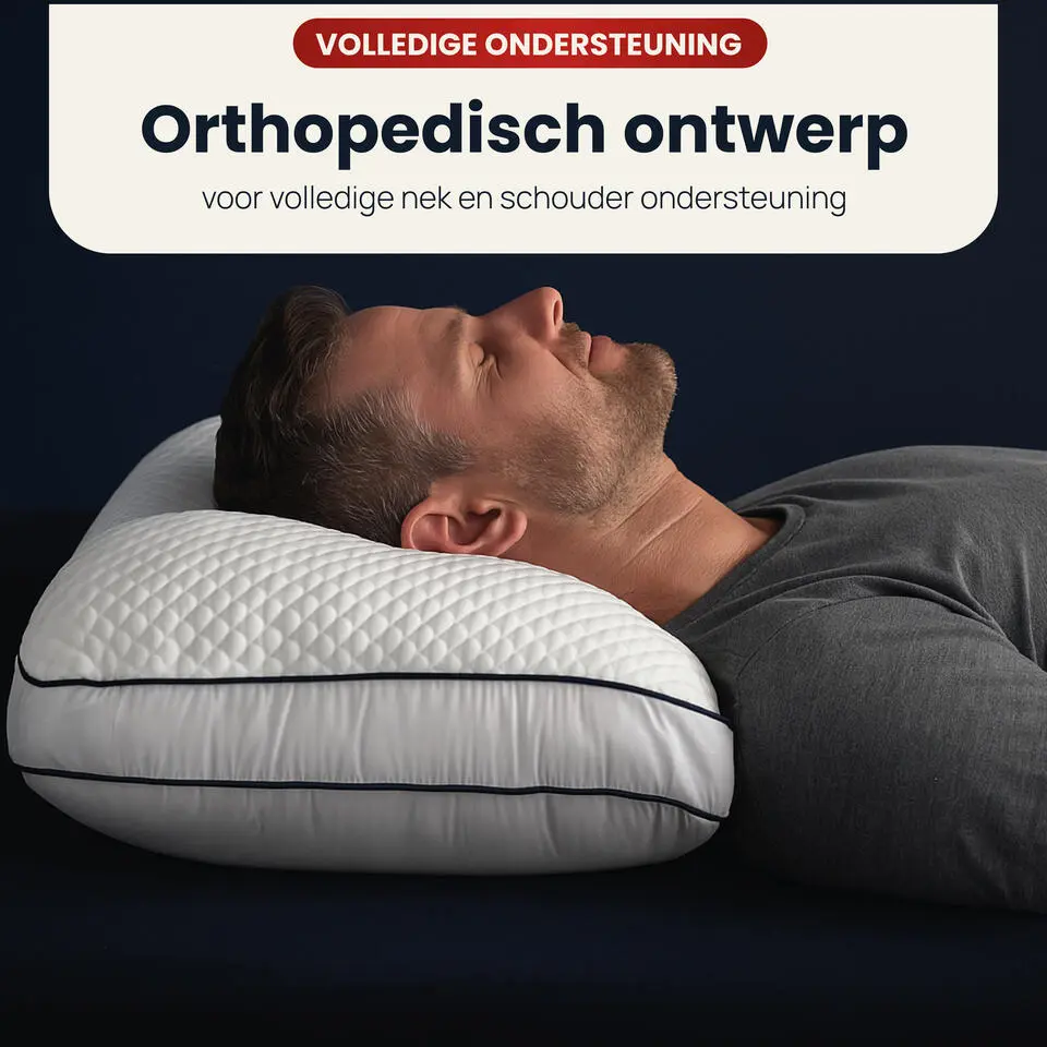 Troonz Hoofdkussen Dreamscape Plus - Ergonomisch - 60 x 70