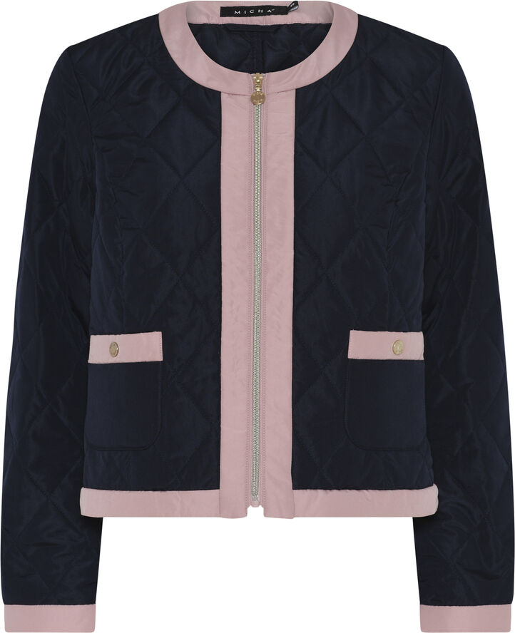 Micha Jacket_ Spring Quilt Navy/rose