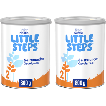 Nestlé LITTLE STEPS 2 Opvolgmelk Standaard 6+ maanden 2 x 800 g