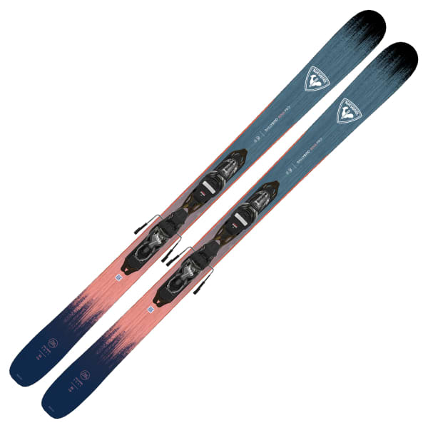 Pack ski ROSSIGNOL RALLYBIRD SOUL PRO + XPRESS W 10 GW B93 BLUE/PINK