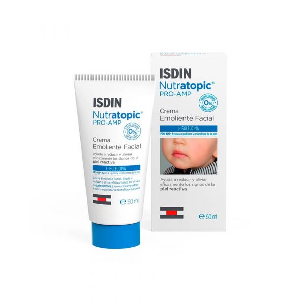 Isdin Nutratopic Pro-Amp Creme de Rosto Pele Atópica 50ml