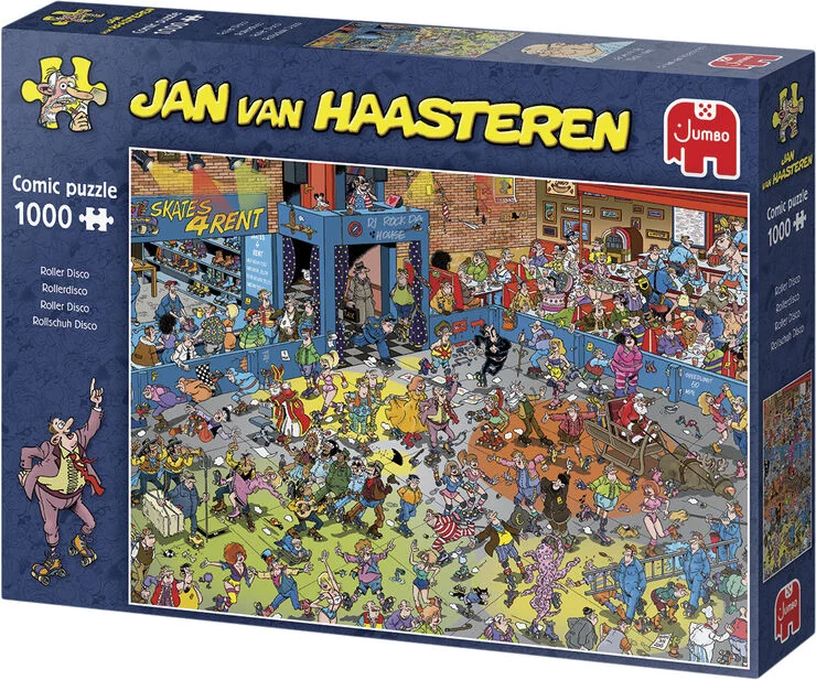 Jan Van Haasteren puslespil JvH Roller Disco