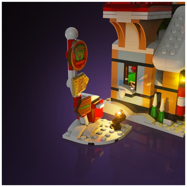Light My Bricks™ Santa's Post Office lyskit