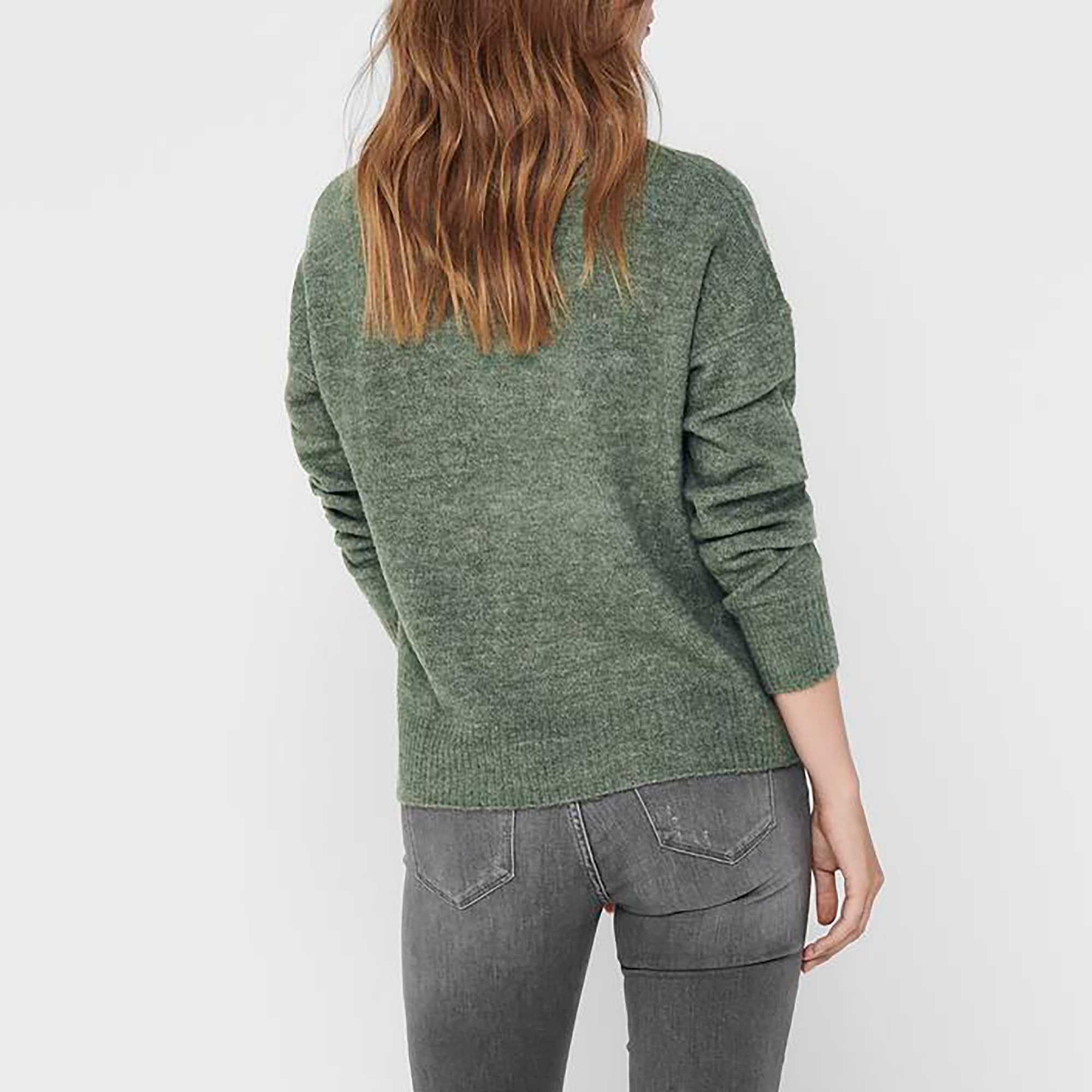 Pull Femme kaki