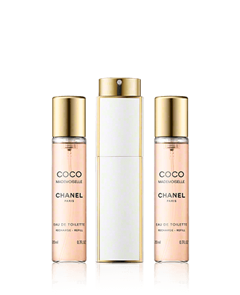 Chanel Coco Mademoiselle edt purse spray refillable 3x20ml