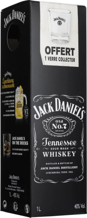 JACK DANIELS GIFTSET 1LTR