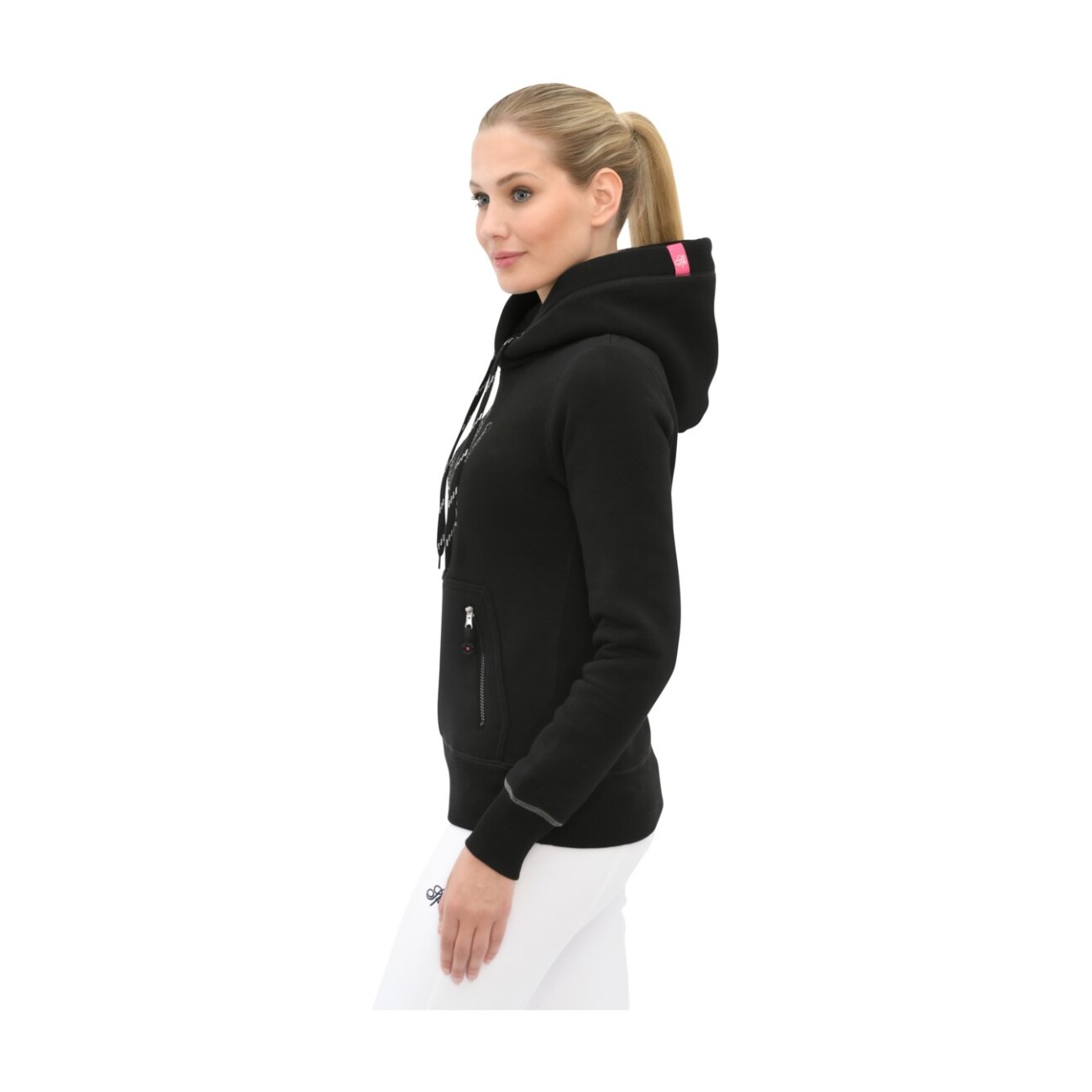 SPOOKS Kapuzenpullover Crown Sequin schwarz S - INT