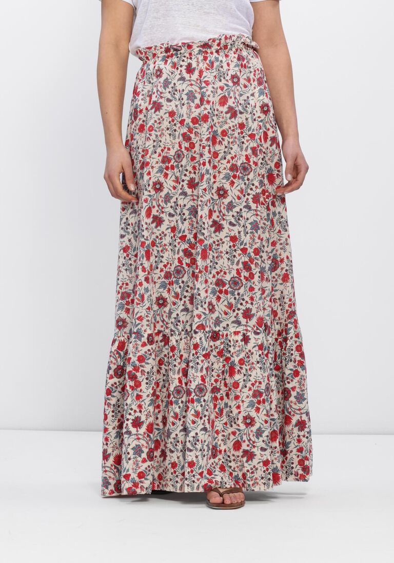 multi antik batik maxirok annie skirt