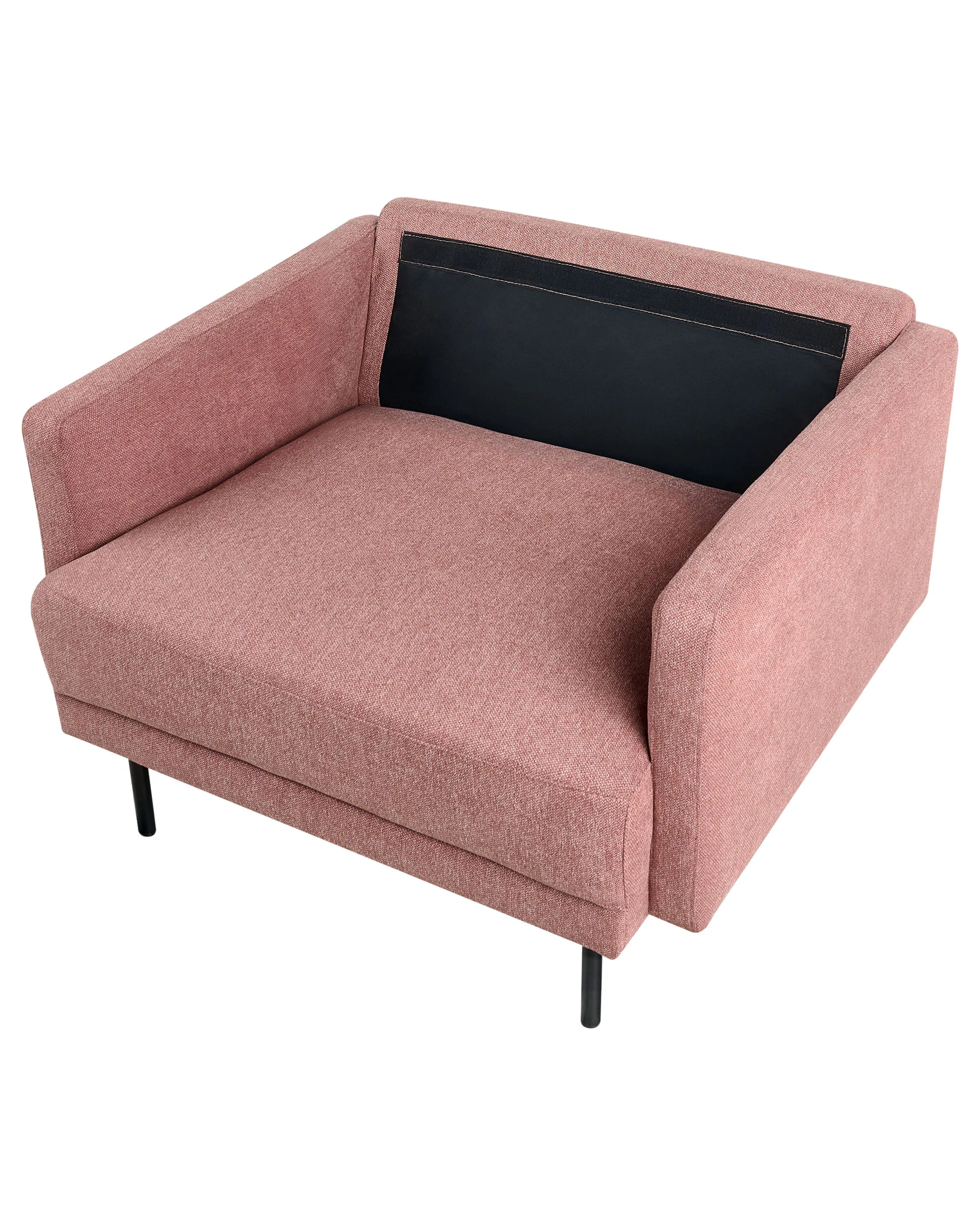 Fauteuil BREDA Stof Roze