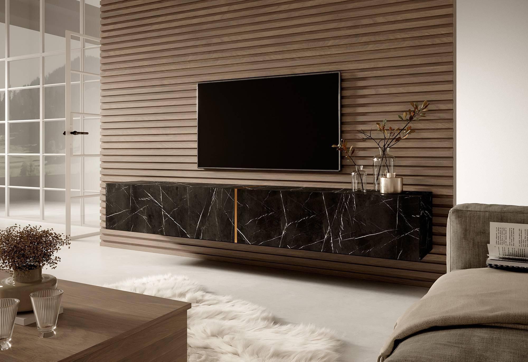 Selsey Design TV-Meubel Emma marmer look