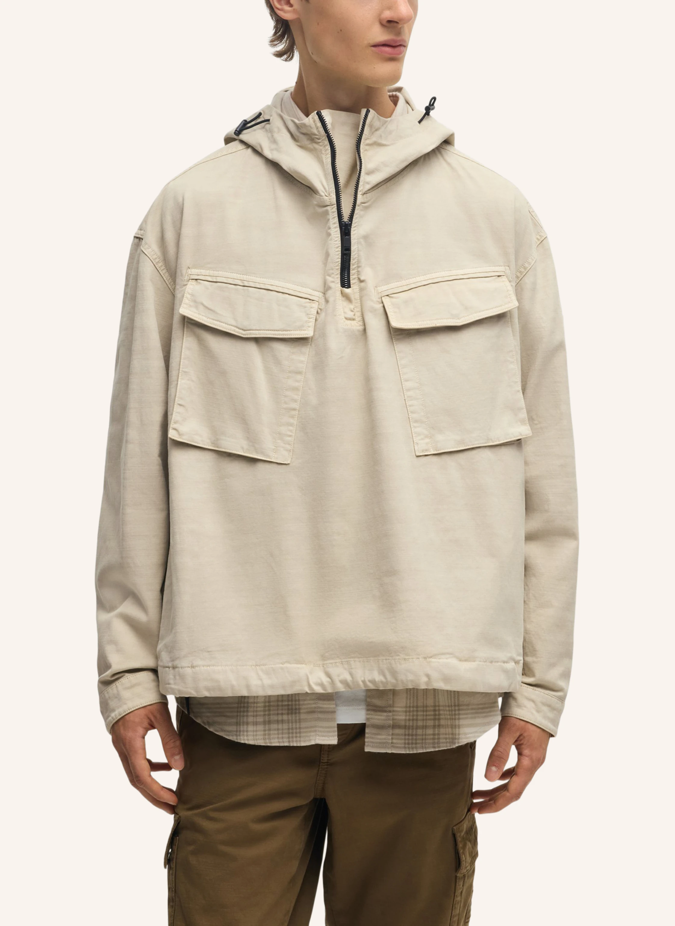 BOSS Casual Hemd LOTACO_M Oversize Fit