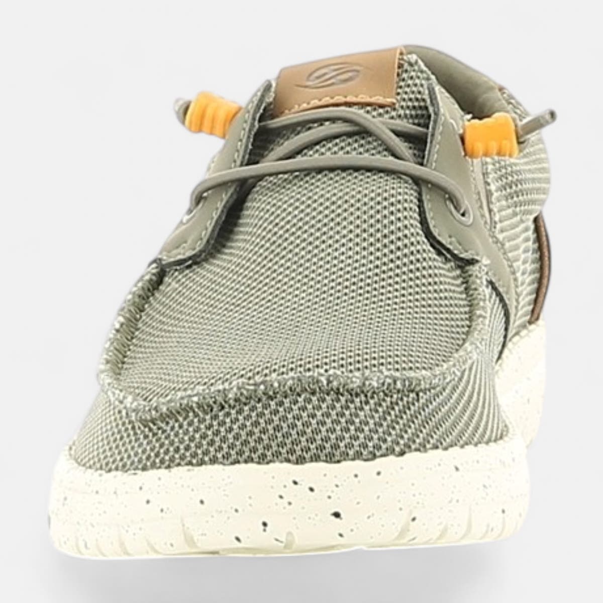 Baskets en toile Homme kaki