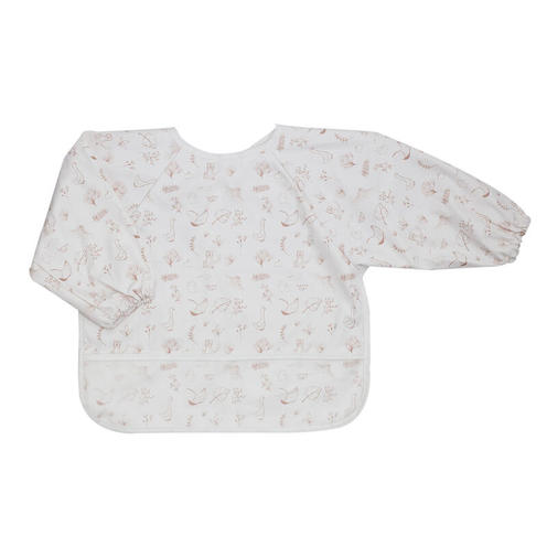 Bavoir tablier PU Wonderfull - Beige - TROIS KILOS SEPT
