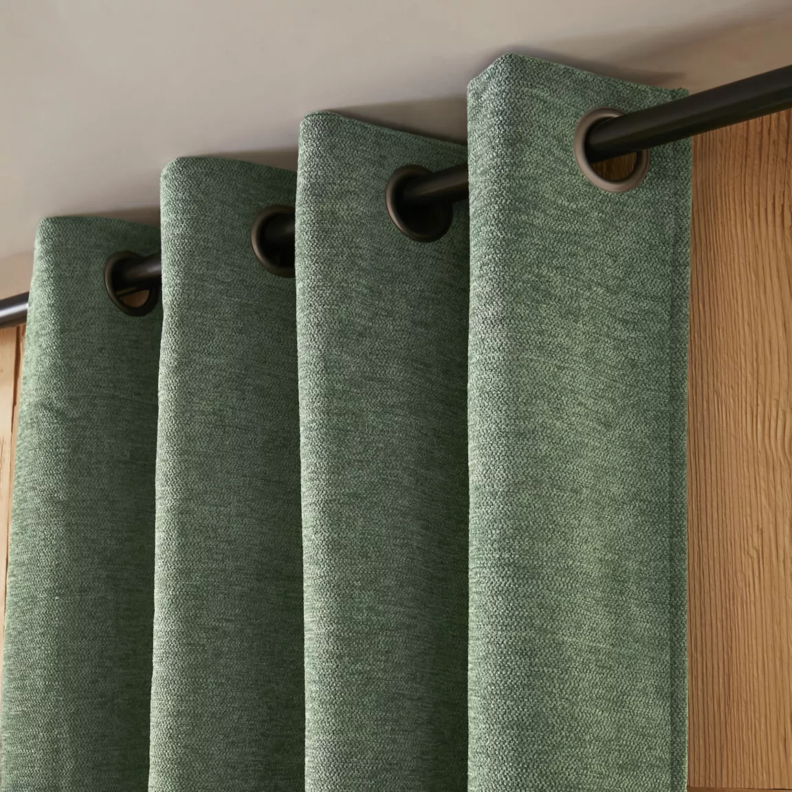 Rideau occultant isolant Total Blackout (140 x 180 cm) Magnus Vert romarin