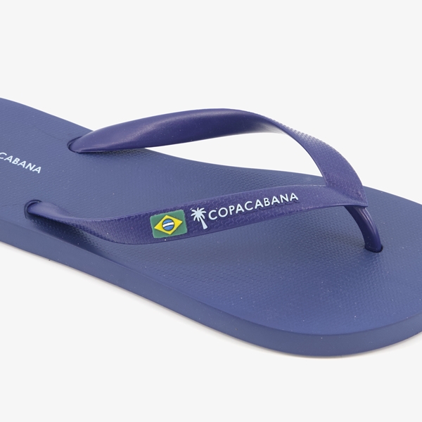Copacabana heren teenslippers blauw