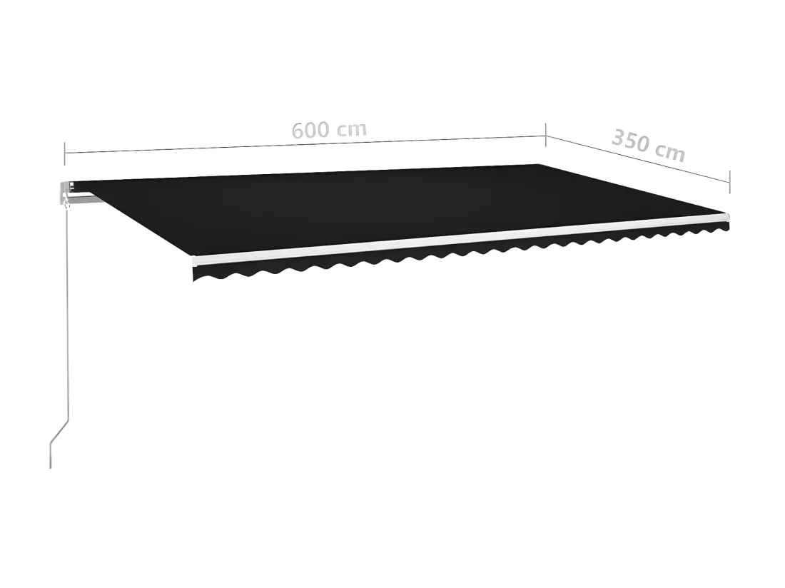 Auventanuel rétractable 600x350 Anthracite
