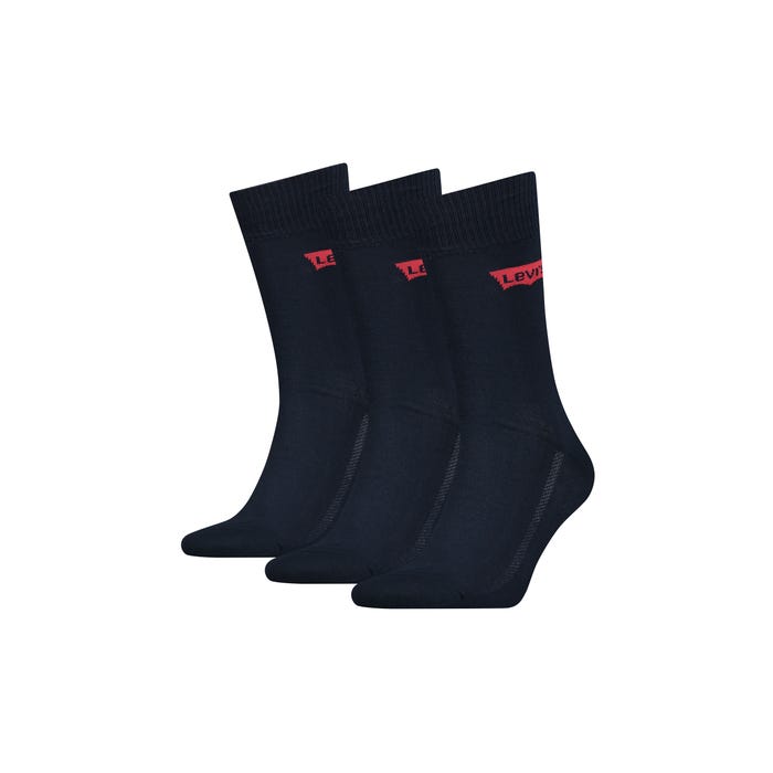 Levi's-3-pack effen sokken logo - Levi's