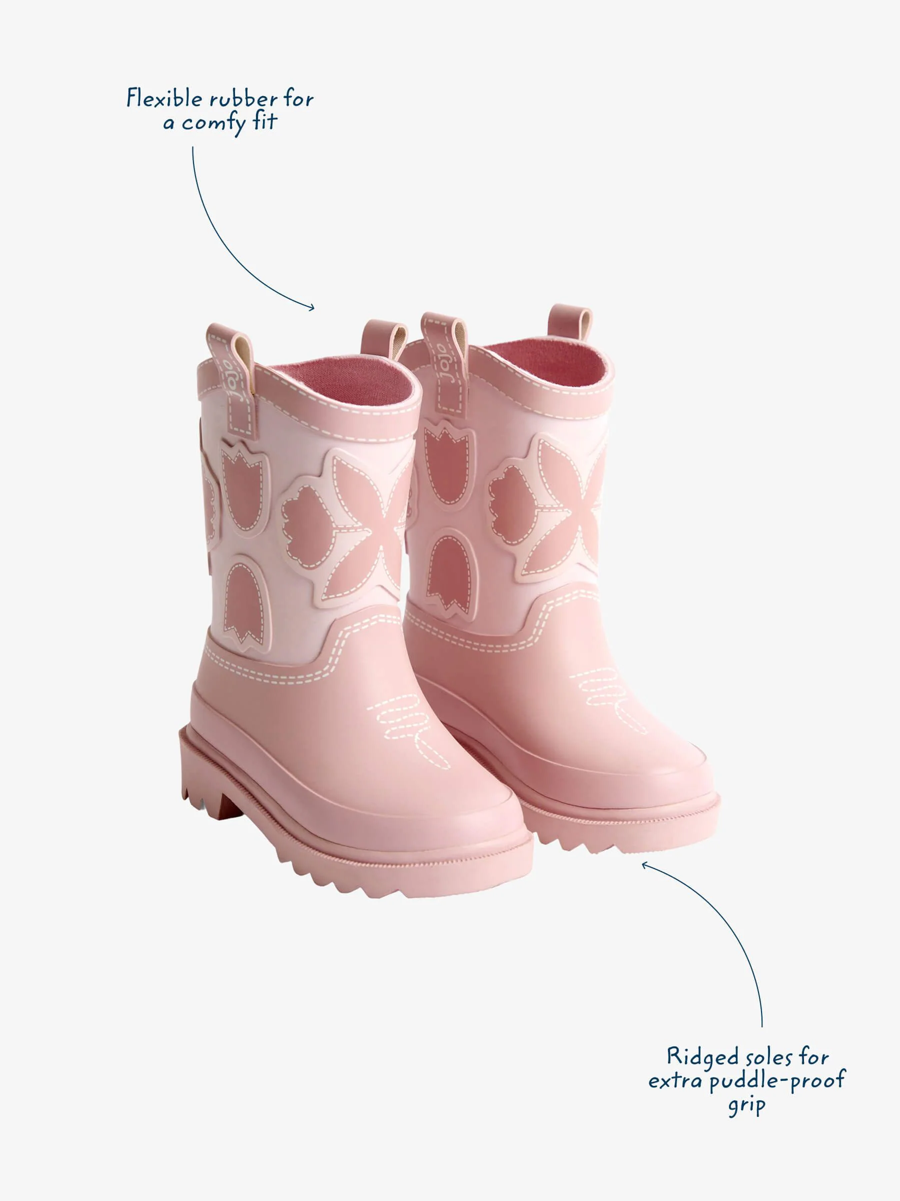 JoJo Maman Bébé Cowboy Wellies