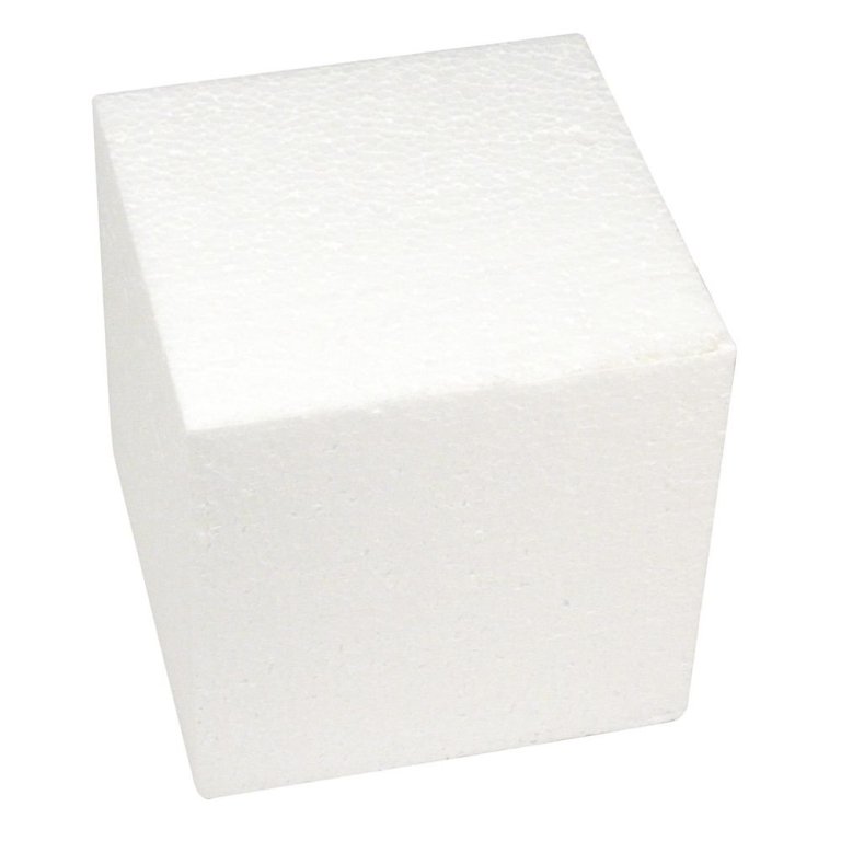 Styropor Würfel