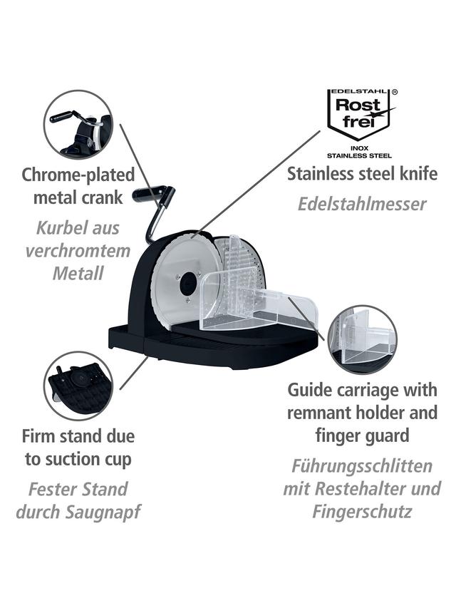 Brotschneidemaschine inkl. Restehalter, manuell