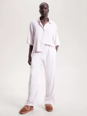 Conjunto de pijama de manga curta TH Established