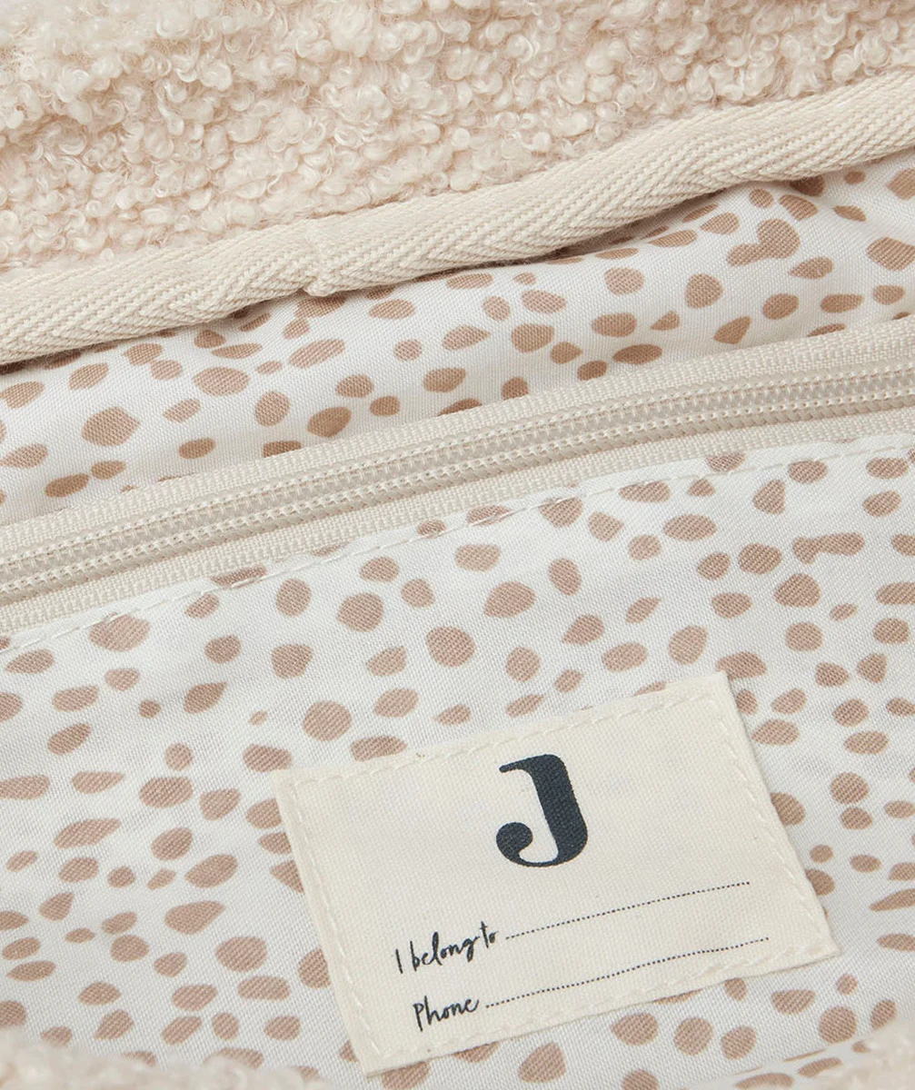 JOLLEINSAC À DOS EN BOUCLETTES BEIGE NATUREL