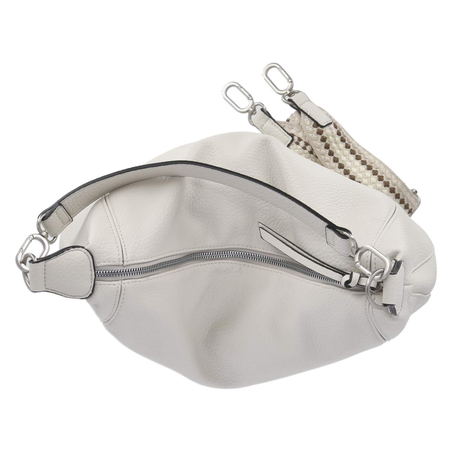 Fräulein Frida Hobo Bag - ecru