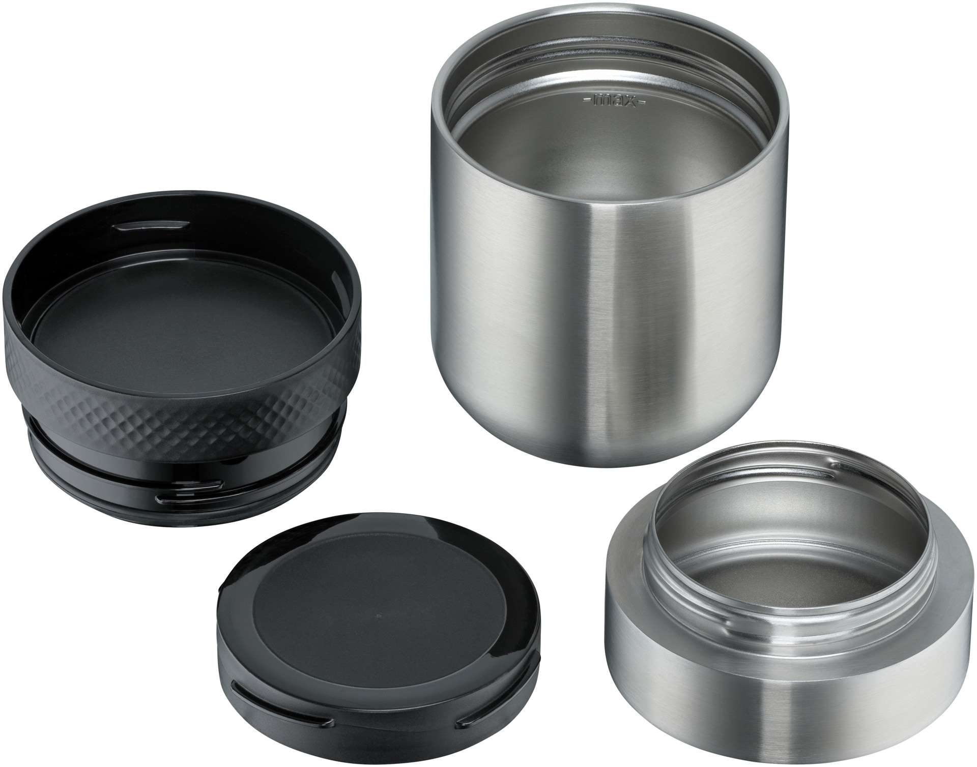 WMF Thermo Speisebehälter MY2GO 300+200 ml Edelstahl