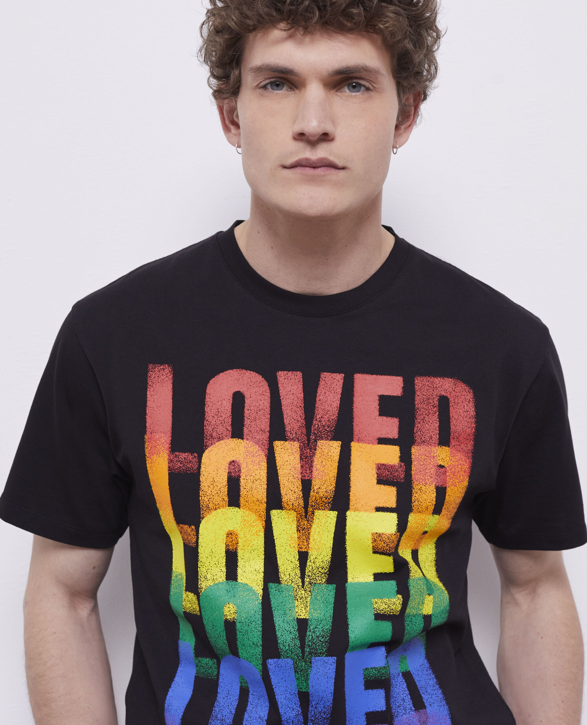 T-shirt Pride noir