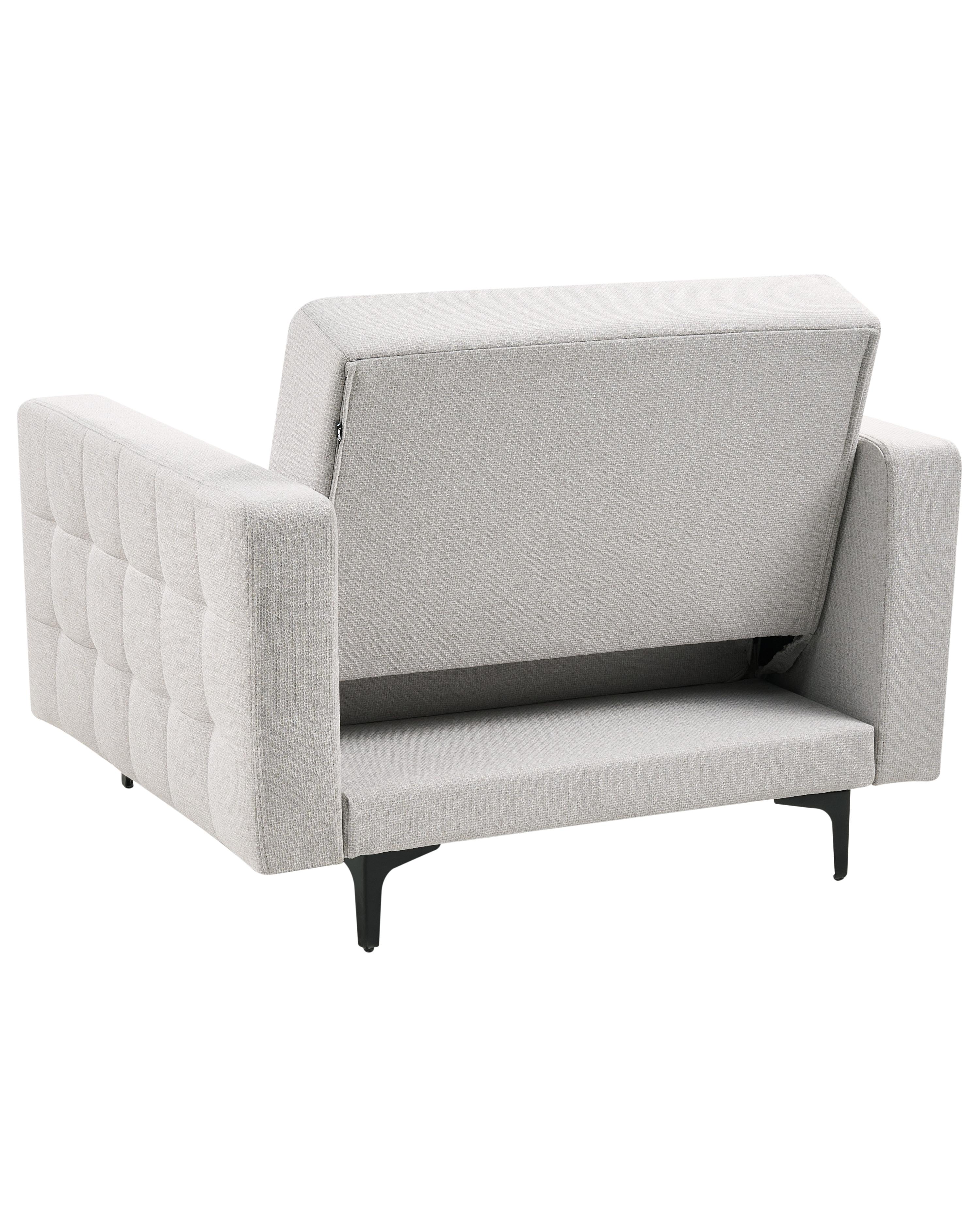 Fauteuil ABERDEEN Stof Lichtgrijs
