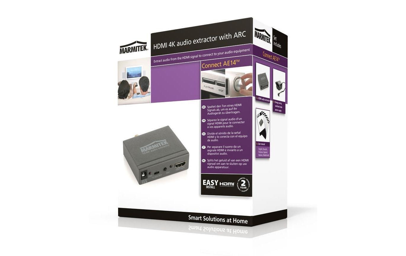 Audio Extraktor Connect AE14HDMI 4K audio extractor