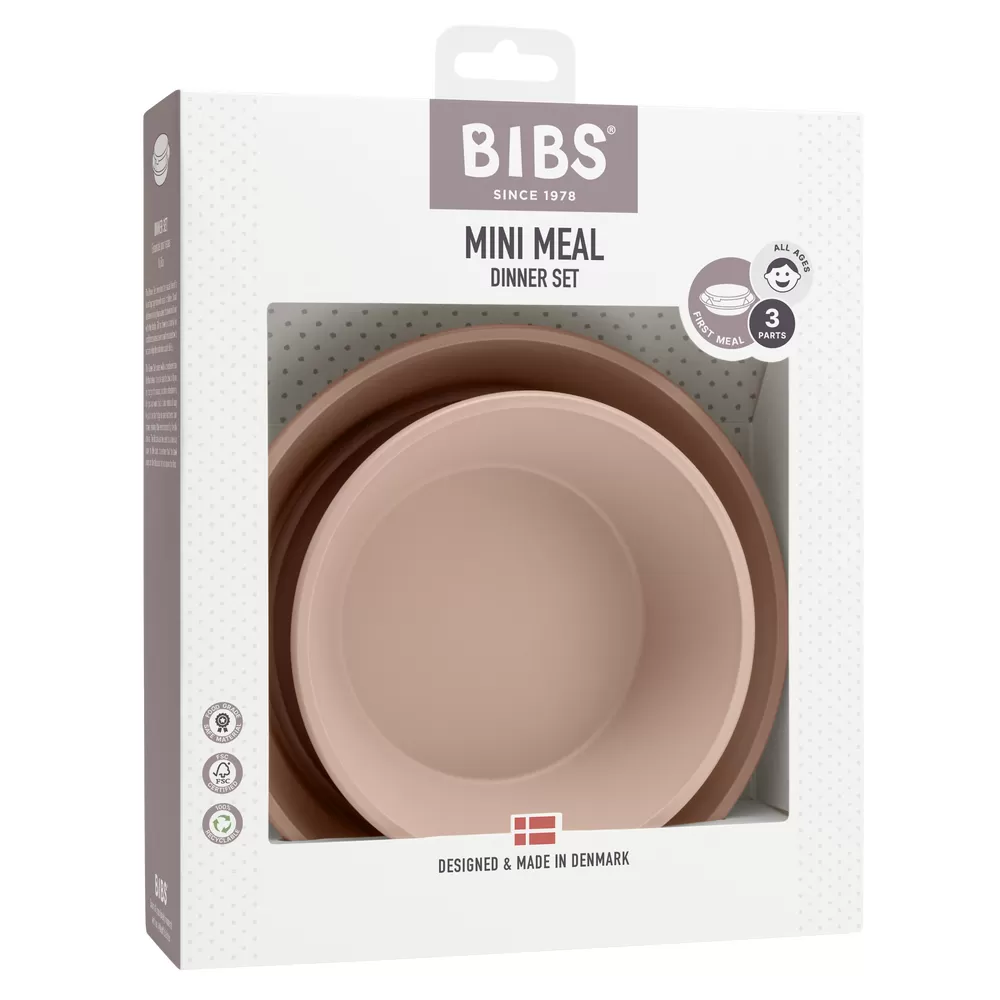 BIBS Dinner Plate Set - Blush