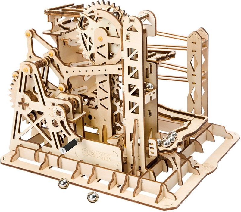 Robotime - Knikkerbaan - Marble Explorer - DIY - 3D - Houten Modelbouw - LG503